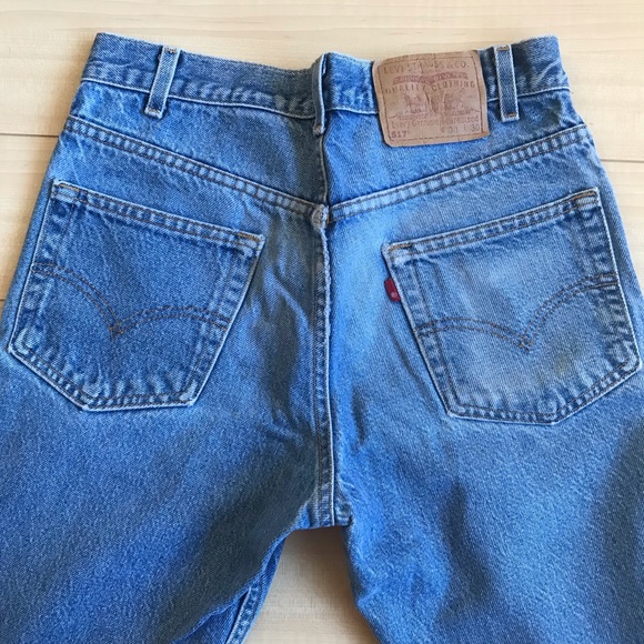 Vintage Levi’s mom jeans high waist distressed 30 - Picture 5 of 8